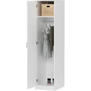 Biała szafa uchylna 42 cm z drążkiem EVO Biała szafa uchylna 42 cm z drążkiem EVO