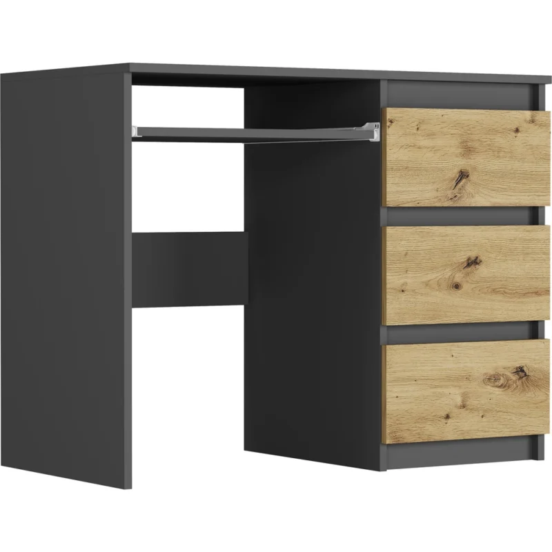 Loftowe biurko z szufladami 96 cm EVO Loftowe biurko z szufladami 96 cm EVO