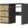 Loftowe biurko z szufladami 96 cm EVO dąb artisan Loftowe biurko z szufladami 96 cm EVO dąb artisan