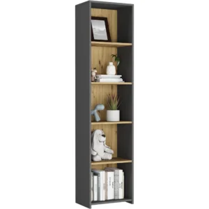 Loftowy regał na książki 40 cm do salonu EVO Loftowy regał na książki 40 cm do salonu EVO