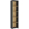 Loftowy regał na książki 40 cm do salonu EVO Loftowy regał na książki 40 cm do salonu EVO