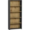 Loftowy regał na książki 80 cm do salonu EVO Loftowy regał na książki 80 cm do salonu EVO