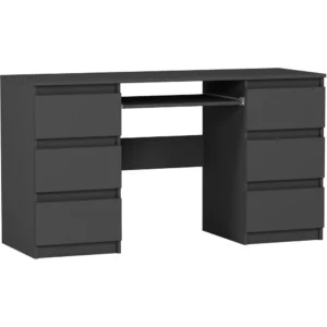 Nowoczesne biurko 140 cm z szufladami EVO Nowoczesne biurko 140 cm z szufladami EVO