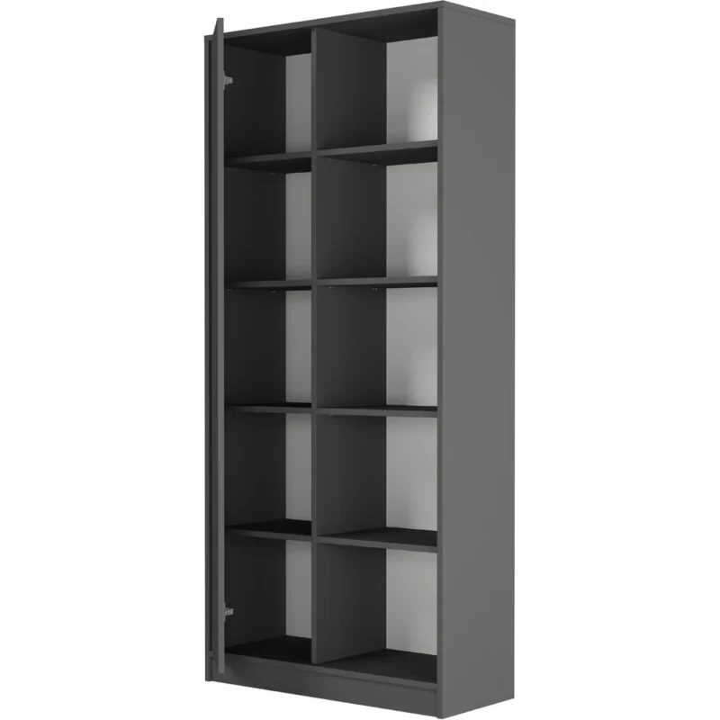 Nowoczesny regał na książki 80 cm do salonu EVO Nowoczesny regał na książki 80 cm do salonu EVO