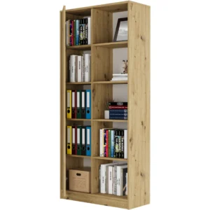Regał 80 cm z drzwiami do nowoczesnego salonu EVO Regał 80 cm z drzwiami do nowoczesnego salonu EVO