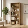 Regał na książki 80 cm loftowy do salonu EVO Regał na książki 80 cm loftowy do salonu EVO