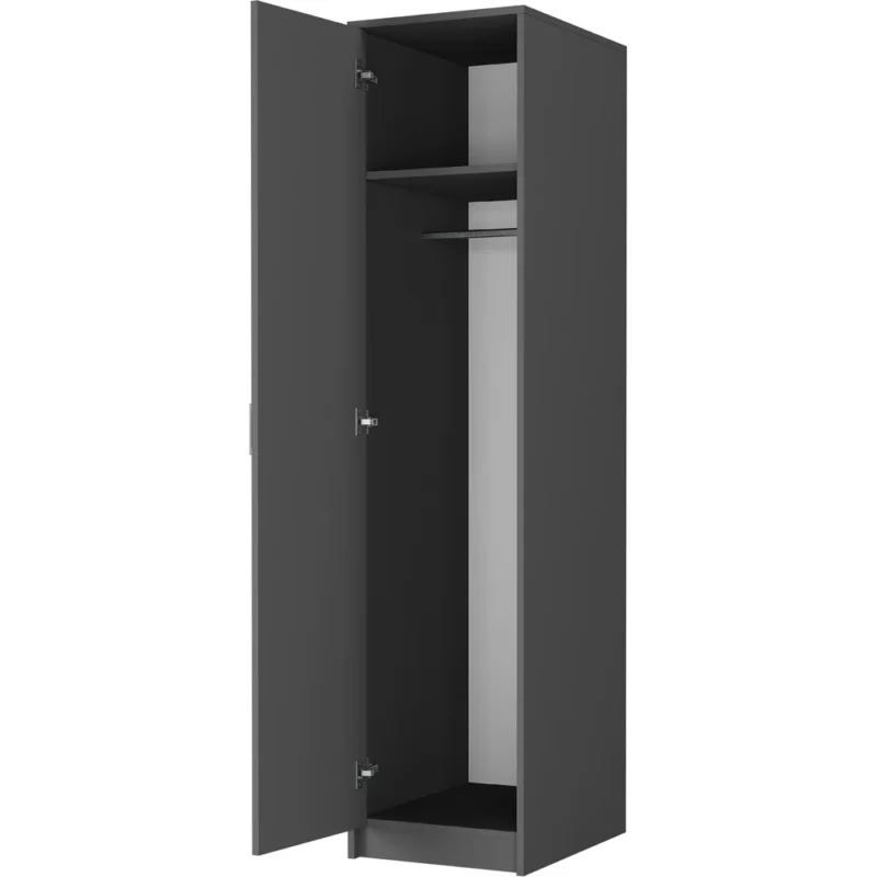 Szafa uchylna 42 cm z drążkiem EVO antracyt Szafa uchylna 42 cm z drążkiem EVO antracyt
