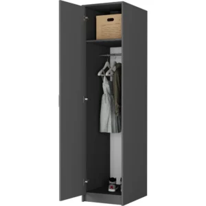 Szafa uchylna 42 cm z drążkiem EVO antracyt Szafa uchylna 42 cm z drążkiem EVO antracyt