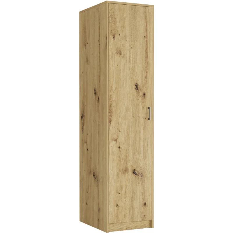 Szafa uchylna 42 cm z półkami i drążkiem EVO dąb artisan Szafa uchylna 42 cm z półkami i drążkiem EVO dąb artisan