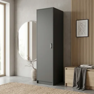 Szafa uchylna 42 cm z drążkiem EVO antracyt Szafa uchylna 42 cm z drążkiem EVO antracyt
