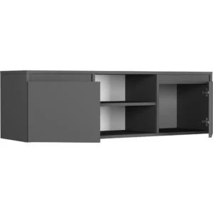 Szafka RTV stojąca 120 cm pod telewizor EVO antracytowa Szafka RTV stojąca 120 cm pod telewizor EVO antracytowa