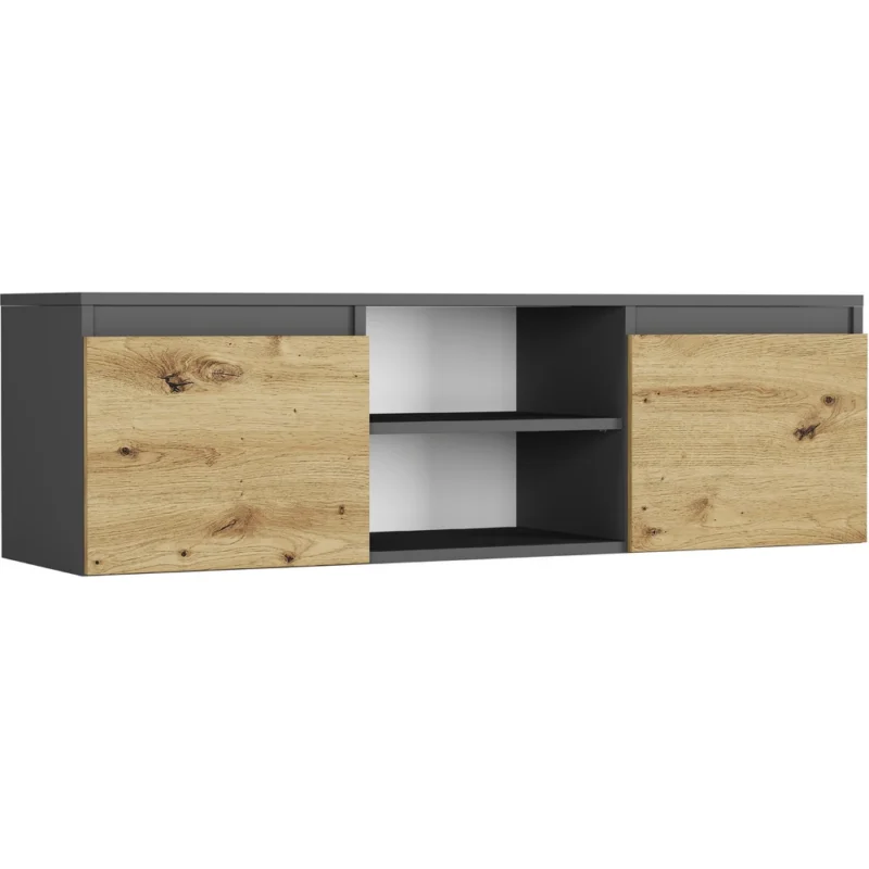 Szafka RTV stojąca 120 cm pod telewizor EVO loftowa Szafka RTV stojąca 120 cm pod telewizor EVO loftowa