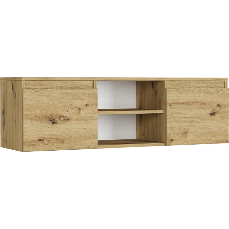 Nowoczesna szafka RTV stojąca 120 cm pod telewizor EVO dąb artisan Nowoczesna szafka RTV stojąca 120 cm pod telewizor EVO dąb artisan