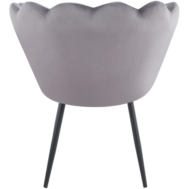 Fotel muszelka do salonu welurowy SHELL Fotel muszelka do salonu welurowy SHELL