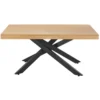 Industrialny stół rozkładany 160-240x90 cm na metalowych nóżkach FIX dąb naturalny Industrialny stół rozkładany 160-240x90 cm na metalowych nóżkach FIX dąb naturalny