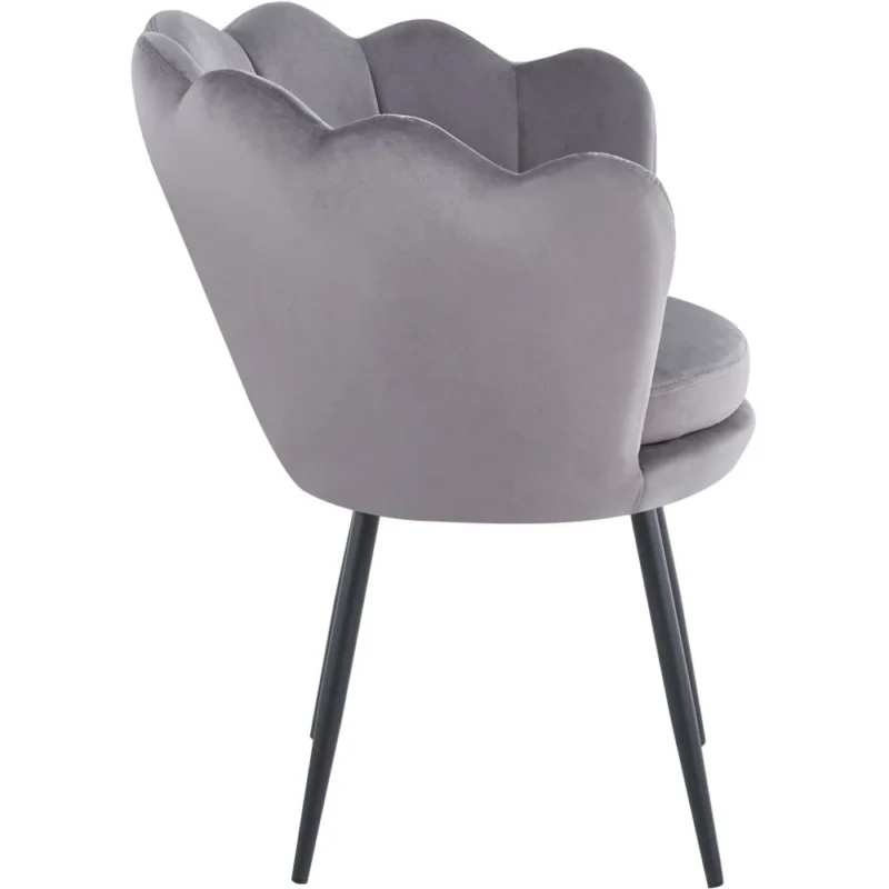 Fotel muszelka do salonu welurowy SHELL Fotel muszelka do salonu welurowy SHELL