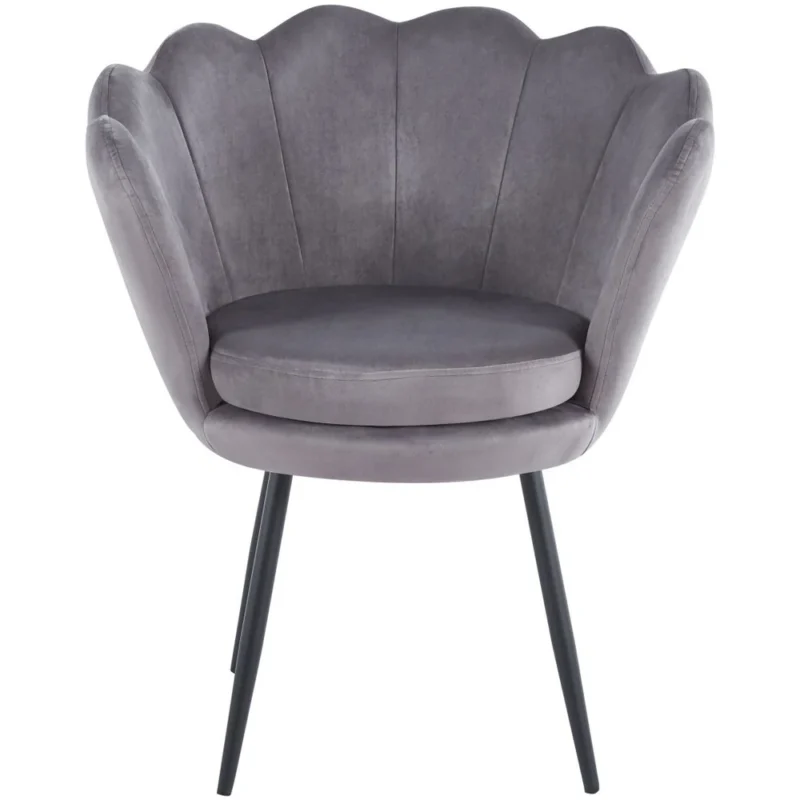 Fotel muszelka do salonu welurowy SHELL Fotel muszelka do salonu welurowy SHELL