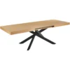 Industrialny stół rozkładany 160-240x90 cm na metalowych nóżkach FIX dąb naturalny Industrialny stół rozkładany 160-240x90 cm na metalowych nóżkach FIX dąb naturalny