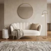 Sofa glamour do salonu MOKKA beżowy welur Sofa glamour do salonu MOKKA beżowy welur