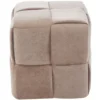 Pufa kwadratowa kostka CUBE cappuccino szenil Pufa kwadratowa kostka CUBE cappuccino szenil