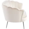 Sofa glamour do salonu MOKKA beżowy welur Sofa glamour do salonu MOKKA beżowy welur