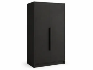 Dwudrzwiowa szafa uchylna 102 cm Palermo Czarna