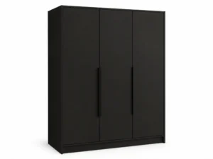 Szafa uchylna trzydrzwiowa 150 cm Palermo Czarna